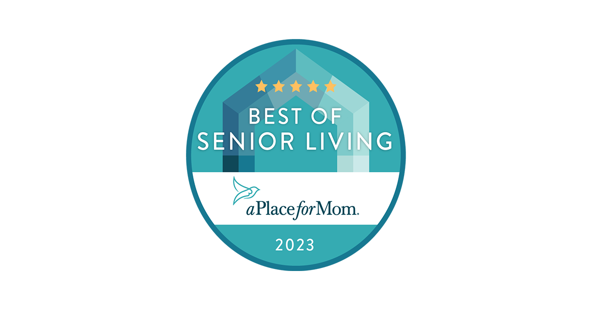A PLACE FOR MOM HONORS DANBERRY AT INVERNESS WITH ITS 2023 BEST OF SENIOR LIVING AWARD