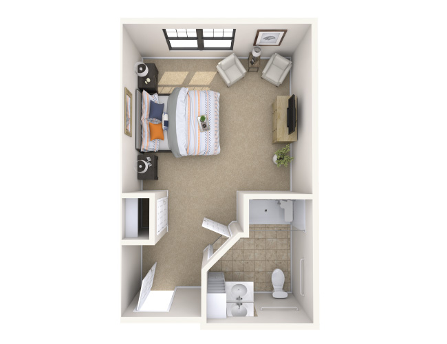 Oxford assisted living floor plan