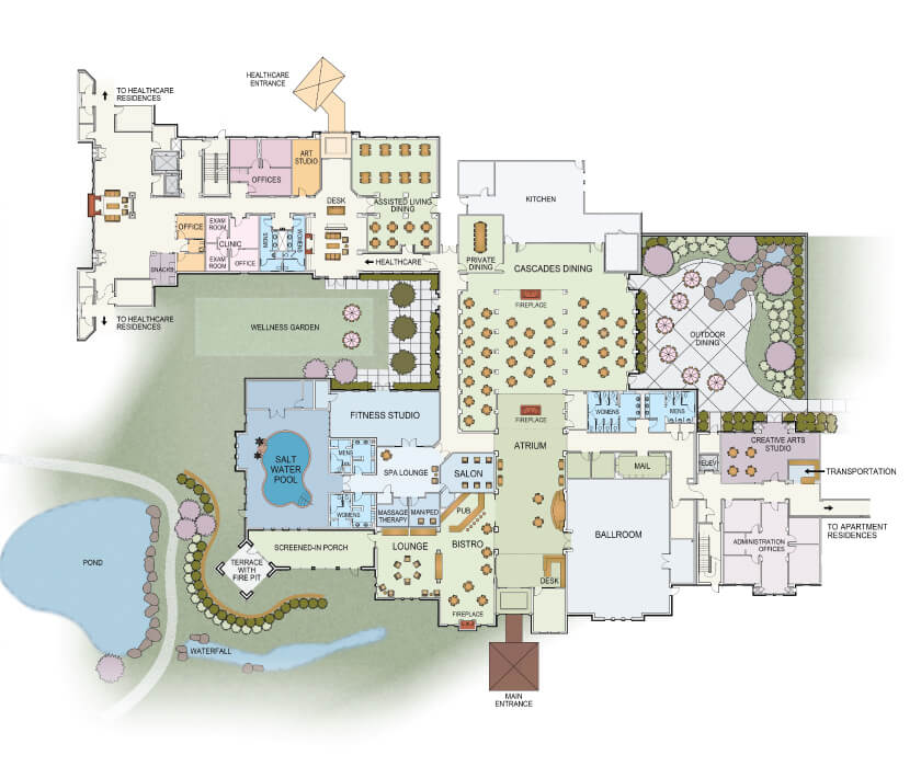 Clubhouse Map