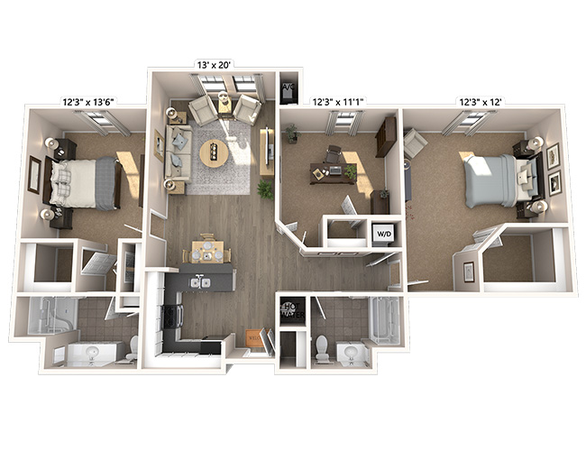 Nottingham C2 floor plan