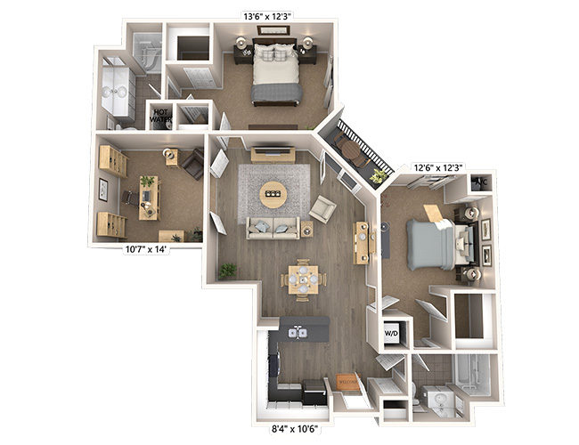 Somerset B3 floor plan