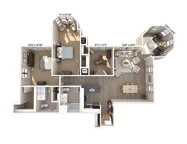Buckingham floor plan
