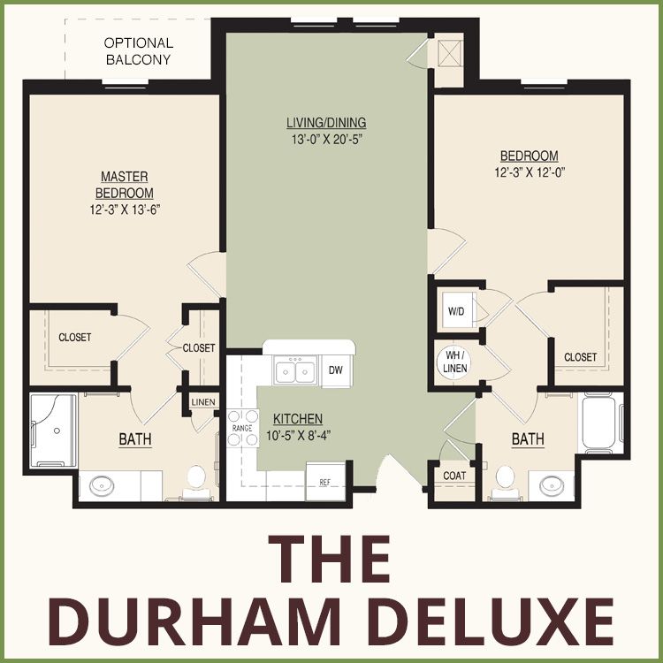 Danberry-Durham-Deluxe-2-bedroom-now-available